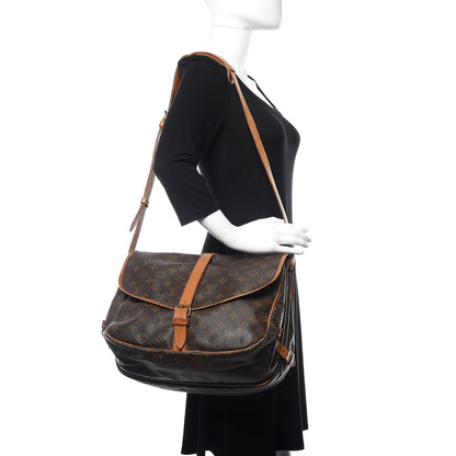 Louis Vuitton Monogram Saumur 35 2 of 19