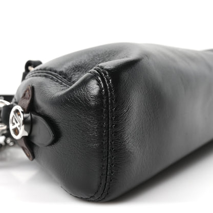 Louis Vuitton Lambskin Pochette Vibe Black 8 of 9