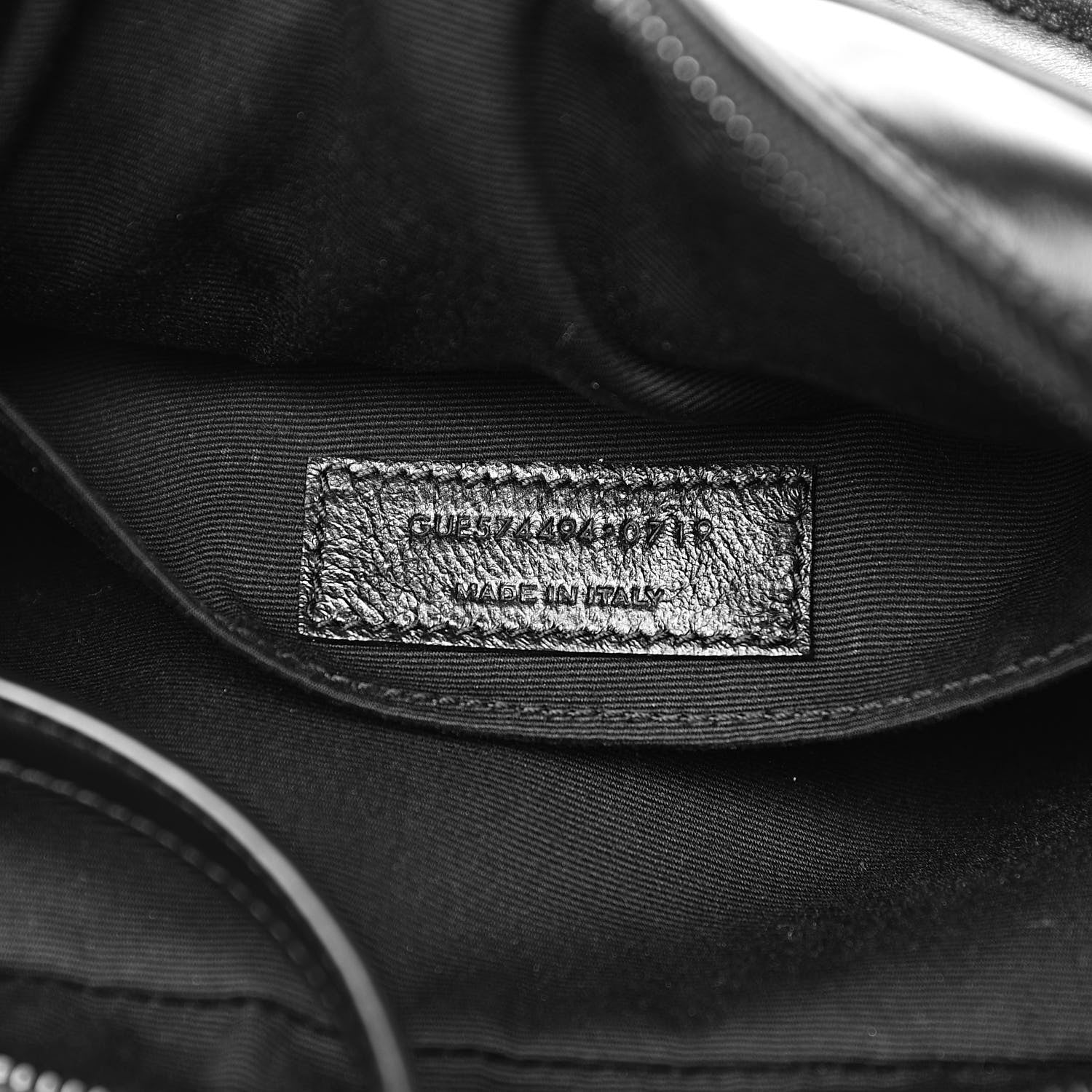 Saint Laurent Calfskin Matelasse Monogram Lou Camera Bag Black 7 of 10