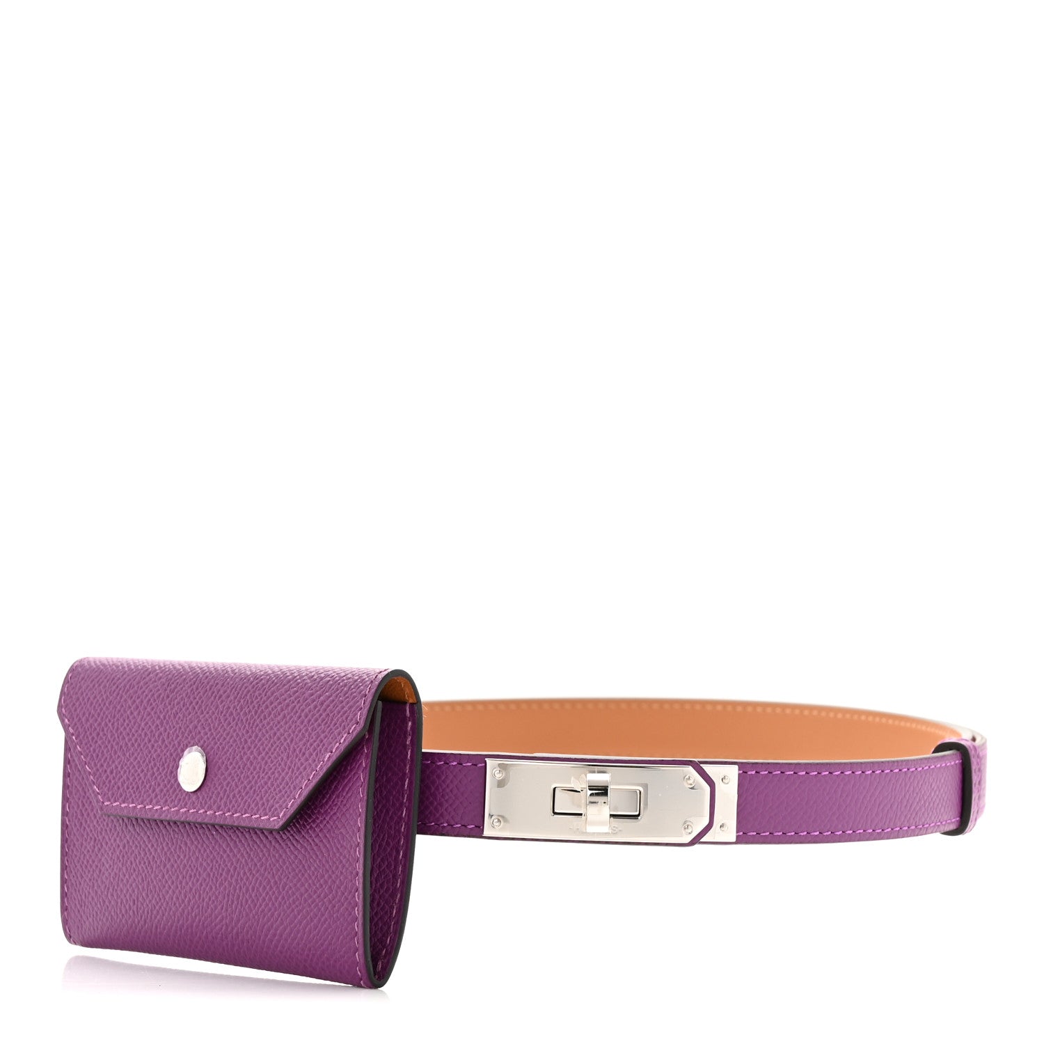 Hermes Epsom Kelly Pocket 18 Belt Anemone 1 of 4