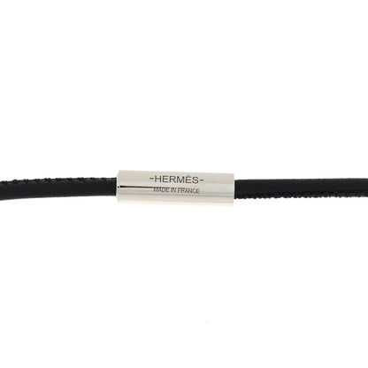 Hermes Lacquered Palladium Eclipse Necklace Rocabar H 4 of 5