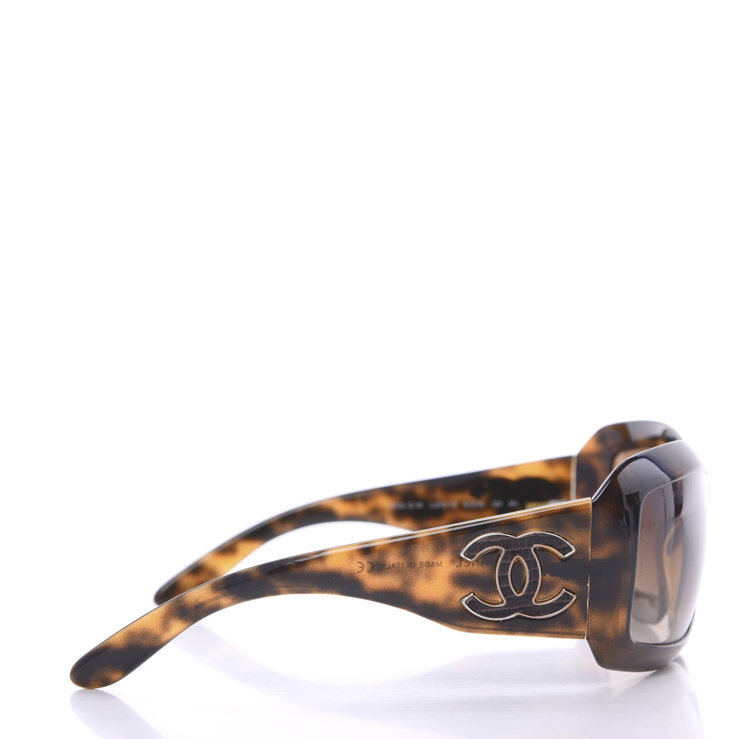 Chanel Oval Sunglasses 6022-Q Tortoise 3 of 8