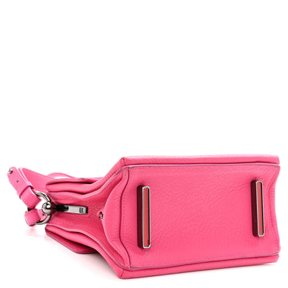 Christian Louboutin Grained Calfskin Passage Messenger Pink 4 of 13