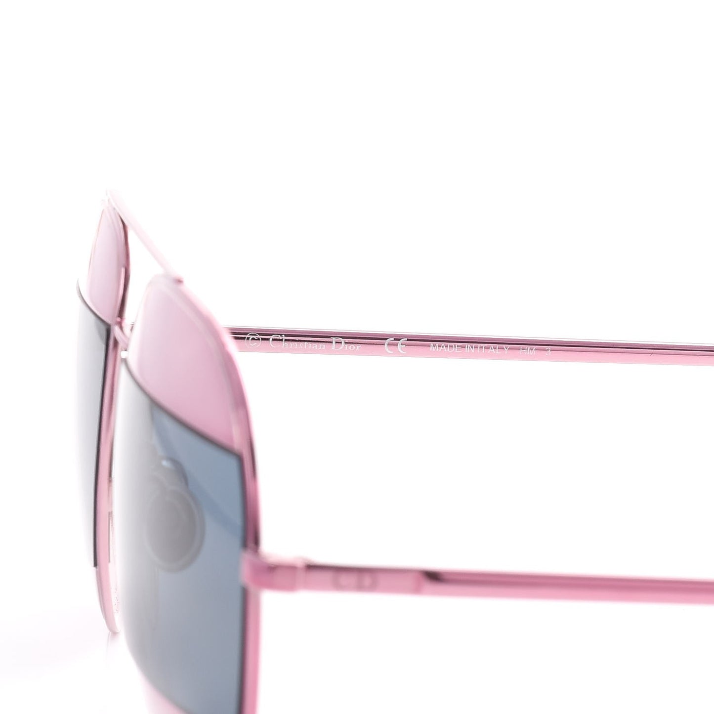 Split 1 Aviator Sunglasses Pink Blue