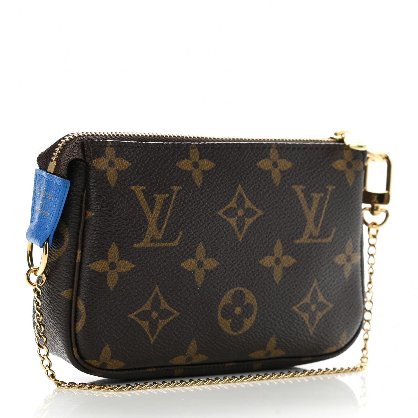 Monogram 2019 Christmas Animation Mini Venice Pochette Accessories Blue