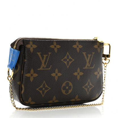 Louis Vuitton Monogram 2019 Christmas Animation Mini Venice Pochette Accessories Blue 3 of 7