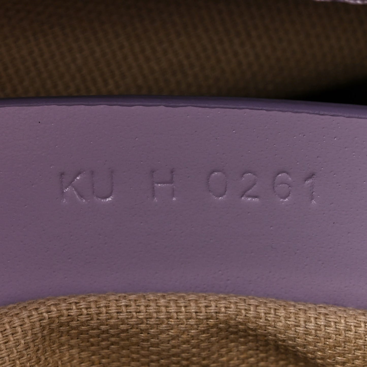 Shiny Lord Calfskin Mini Antigona Lilac