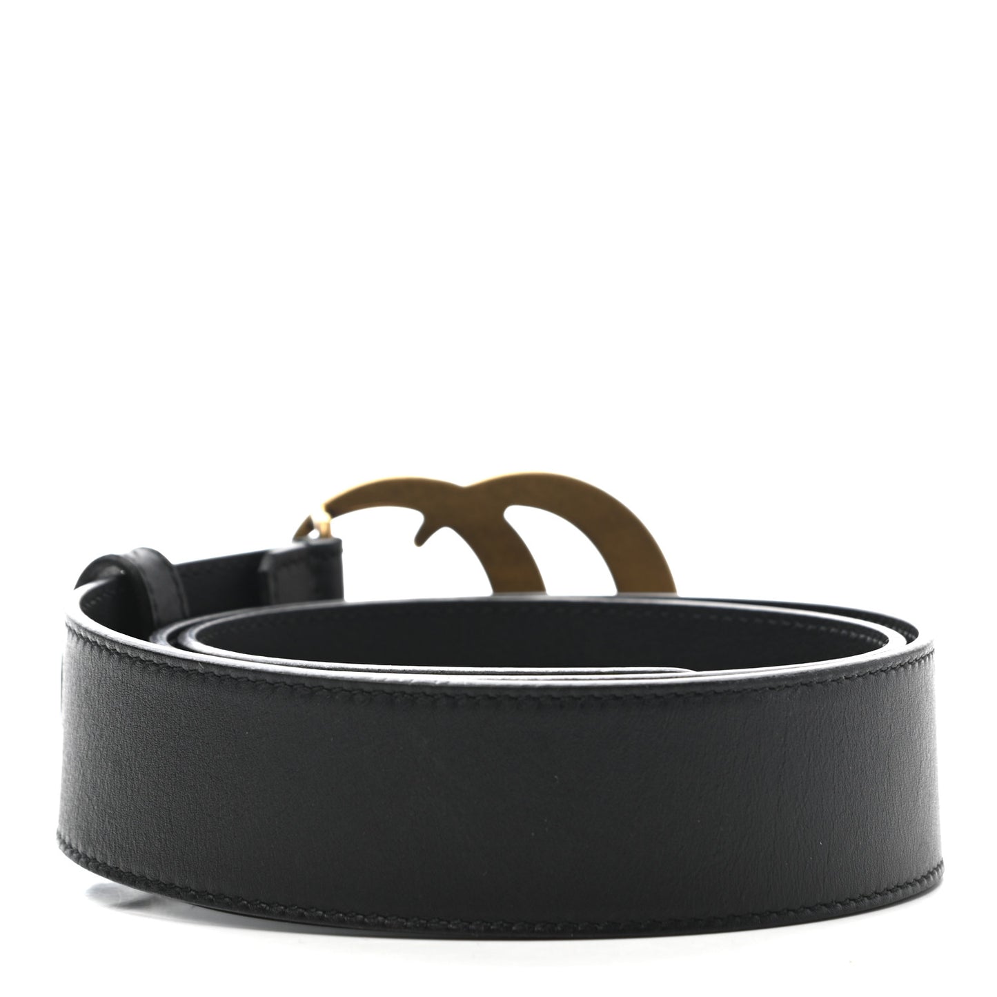 Calfskin Double G 40mm Belt 80 32 Black