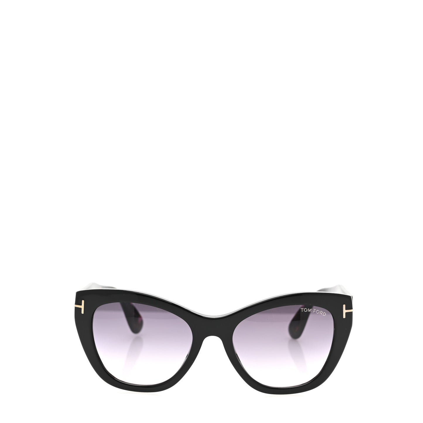 Acetate Cara Sunglasses TF940 Black Gradient Smoke