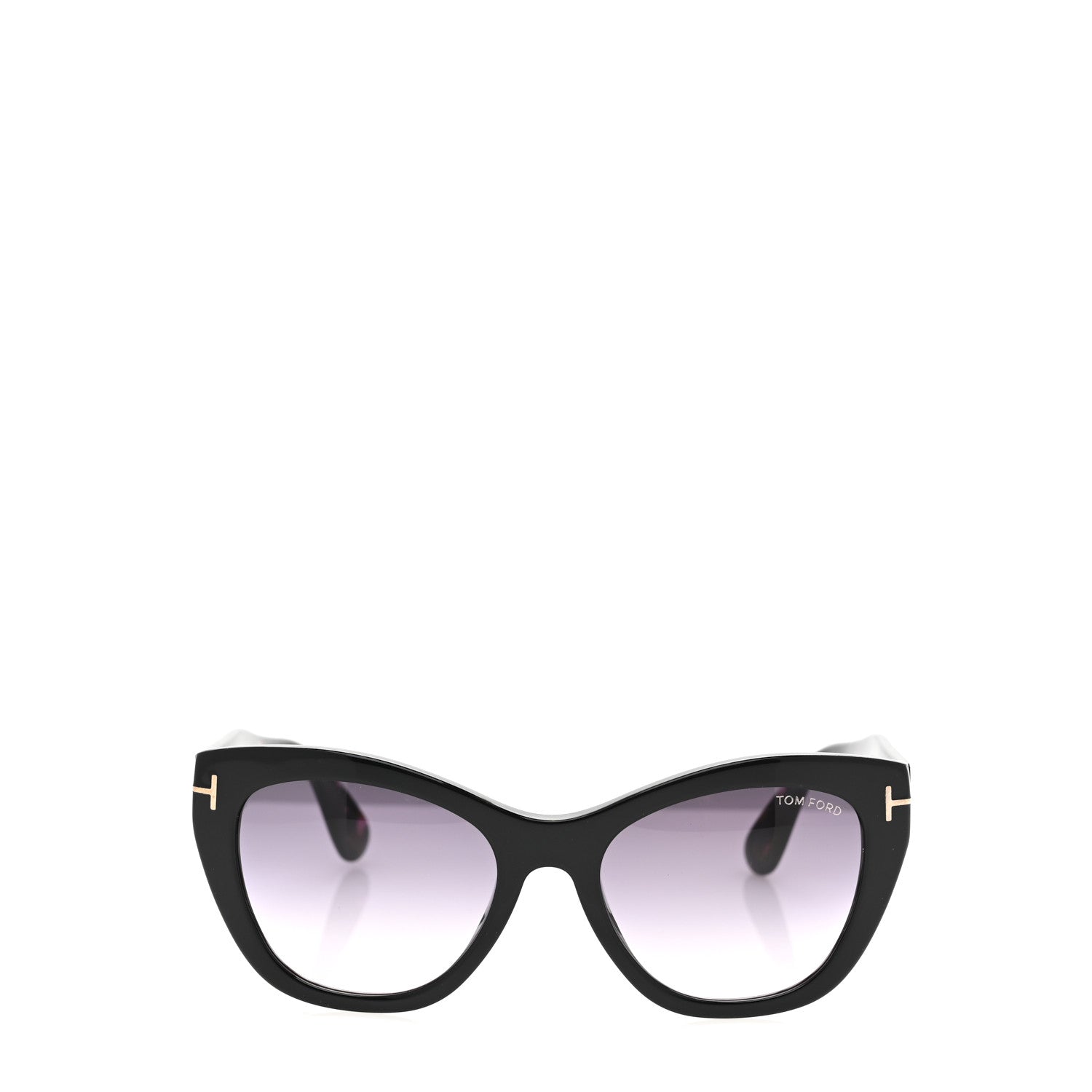 Tom Ford Acetate Cara Sunglasses TF940 Black Gradient Smoke 2 of 8