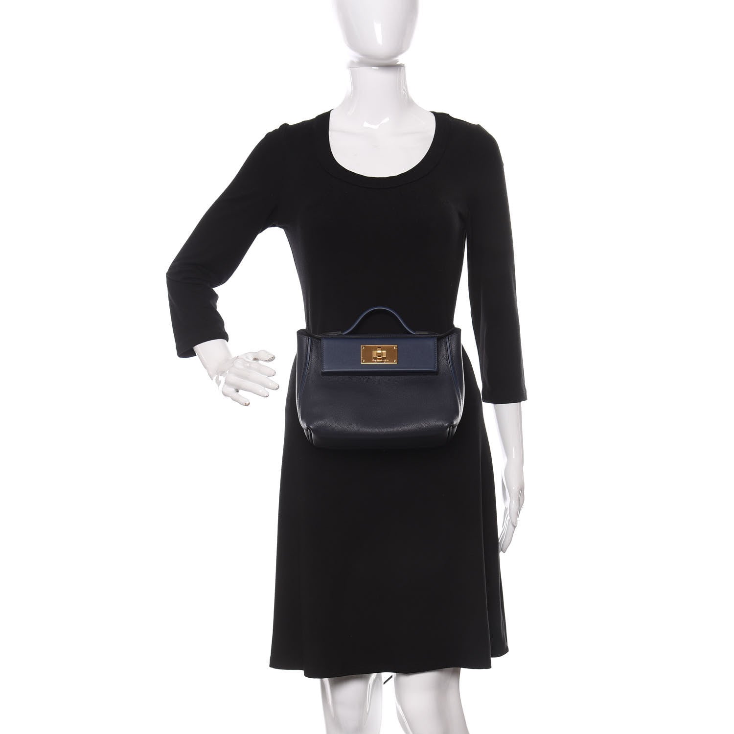 Hermes Evercolor Swift 24/24 21 Bleu Nuit Bleu Navy 2 of 12