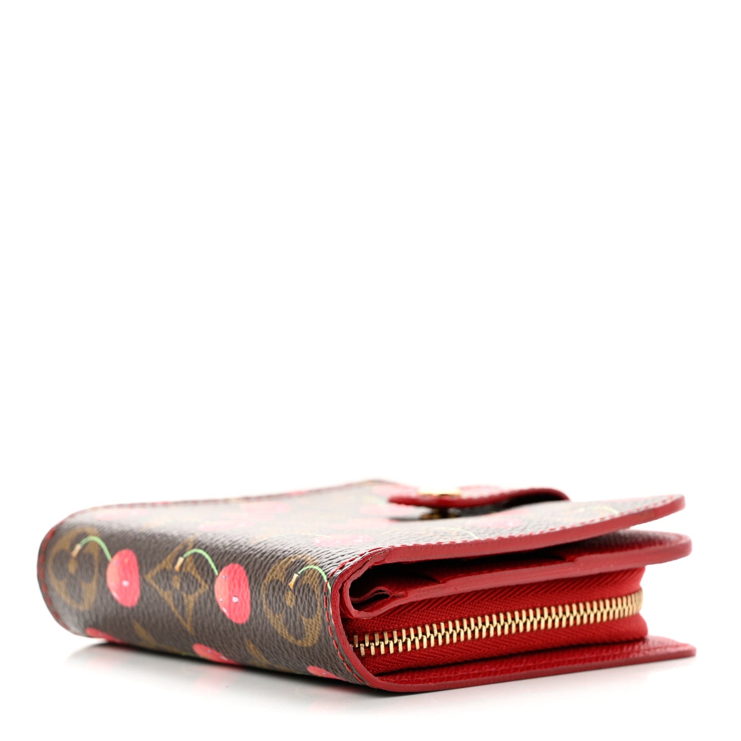 Monogram Cerises Compact Zippe Wallet