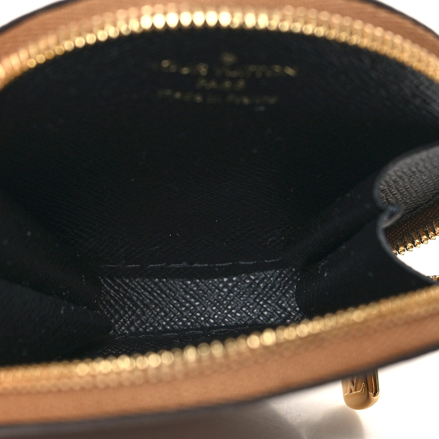 Reverse Monogram Bandouliere Round Coin Purse