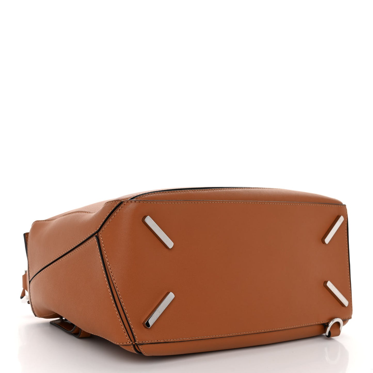 Calfskin Medium Puzzle Bag Tan