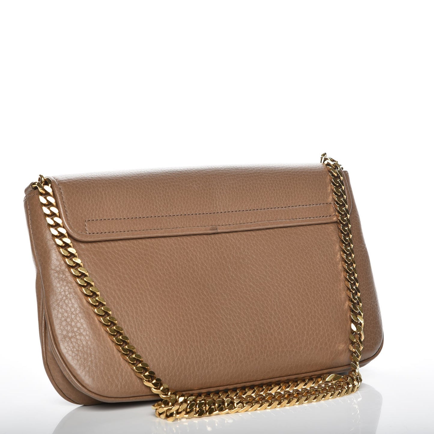 Cellarius Calfskin Medium 1973 Chain Shoulder Bag Marron Glace