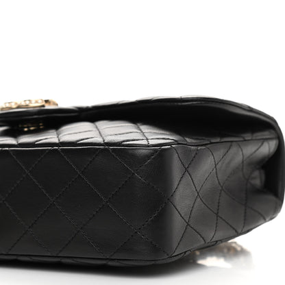 Chanel Lambskin Medium Westminster Pearl Flap Black 11 of 11