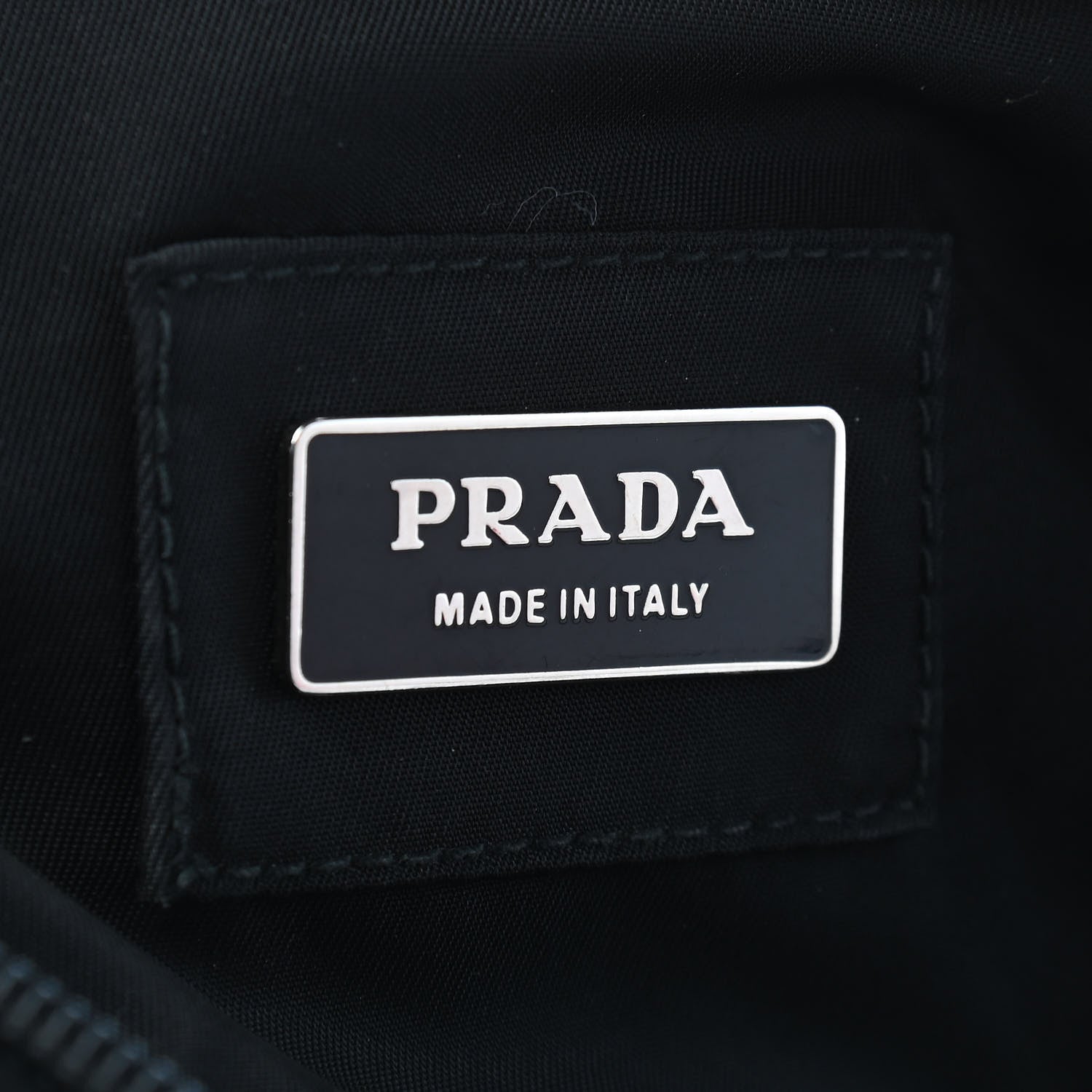 Prada Tessuto Nylon Montagna Belt Bag Black 5 of 7
