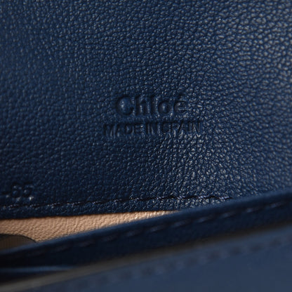Chloe Sheepskin Bobbie Card Holder Black Bat 6 of 8
