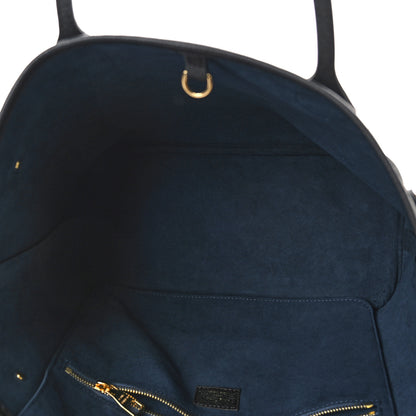 Louis Vuitton Empreinte Monogram Giant Neverfull MM Black 5 of 8