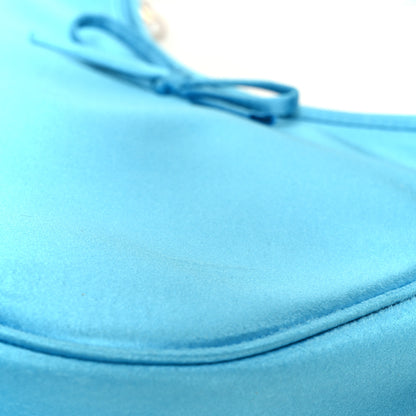 Balenciaga Satin Small Leopolda Shoulder Bag Blue 11 of 11
