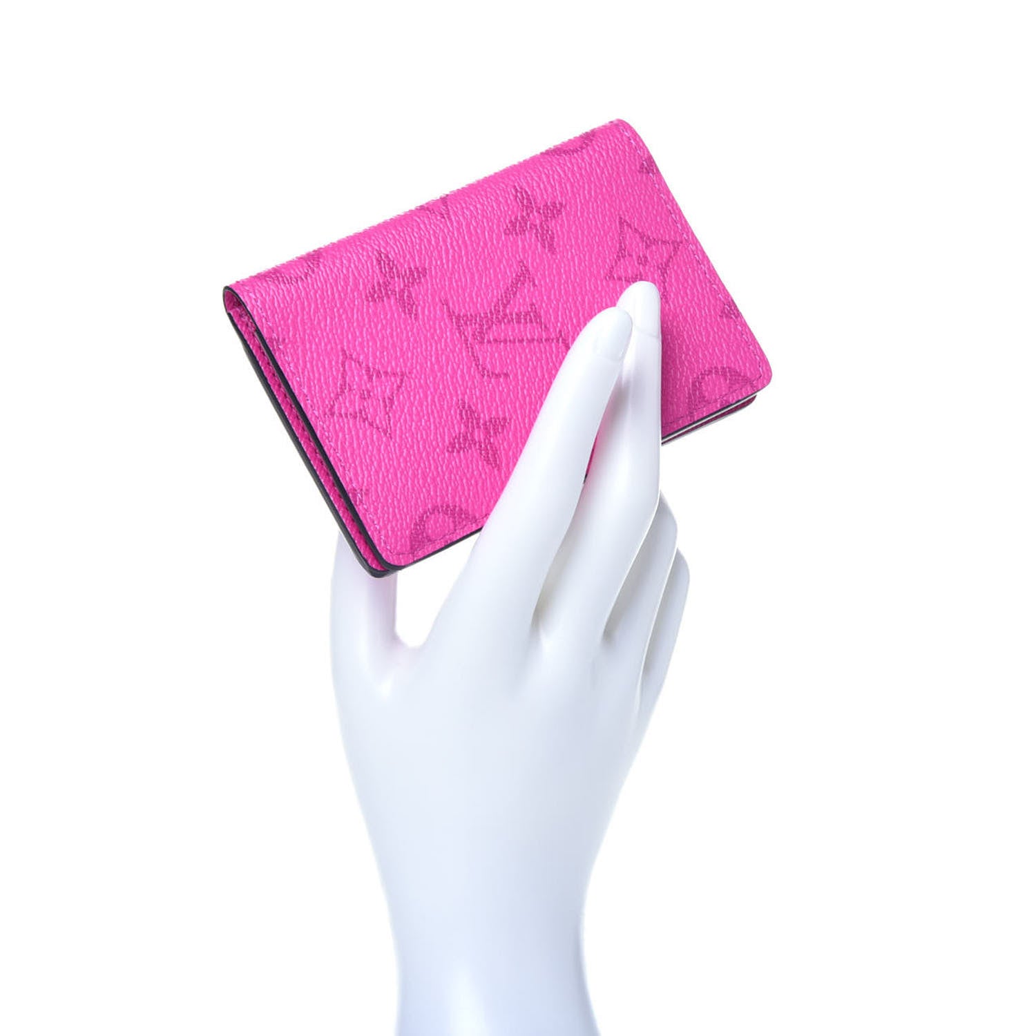 Louis Vuitton Taigarama Pocket Organizer NM Fuchsia 2 of 7