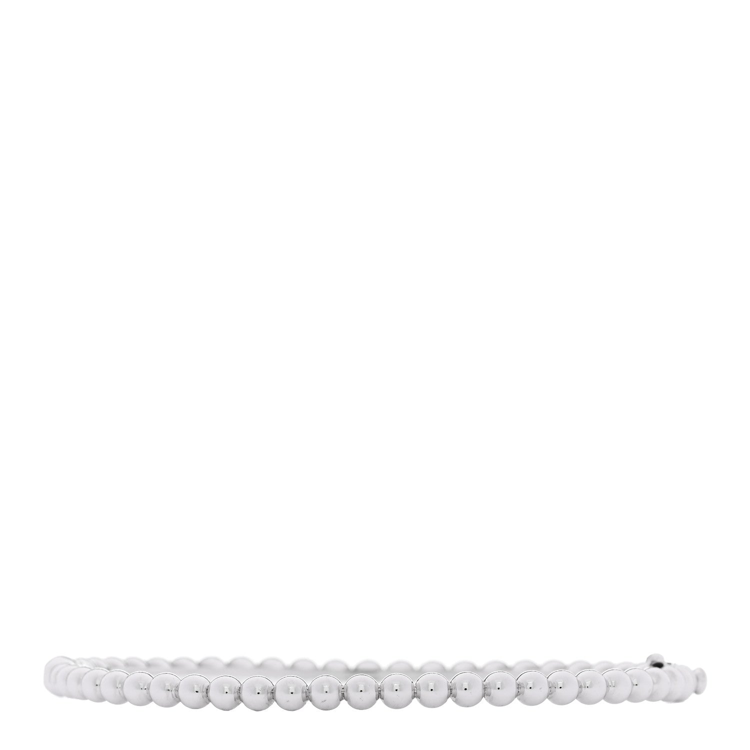 Van Cleef & Arpels 18K White Gold Perlee Pearls of Gold Bracelet S 2 of 5
