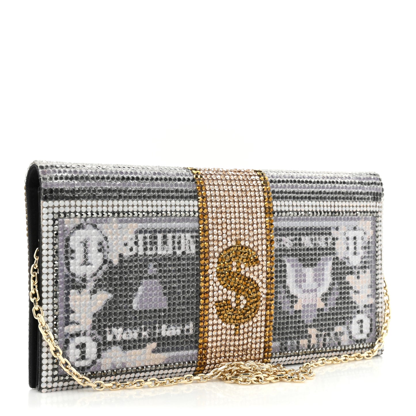 Crystal Billions Envelope Clutch