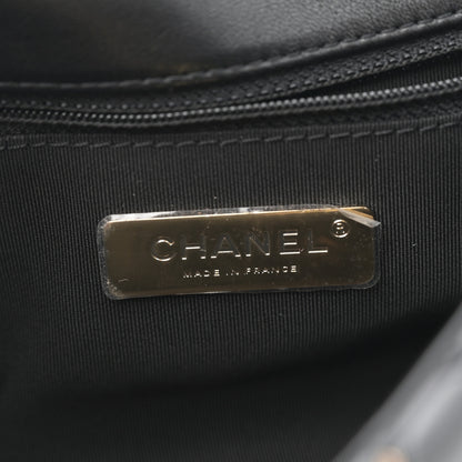 Chanel Lambskin Chain Quilted Medium Chanel 19 Flap Black 6 of 10