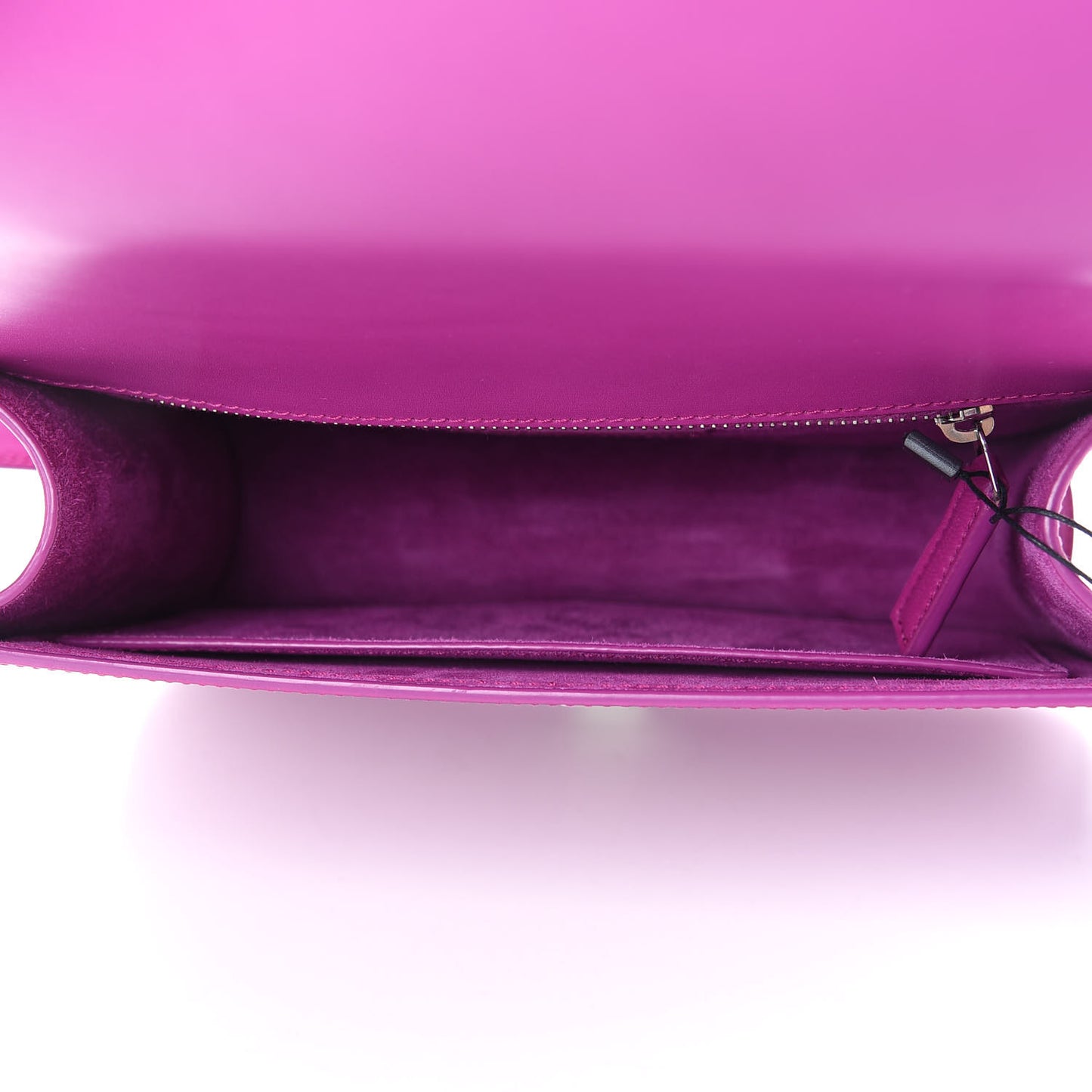 Smooth Calfskin Le Carre Shoulder Bag Purple
