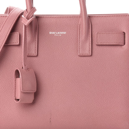Saint Laurent Grained Calfskin Nano Sac De Jour Pink 10 of 11