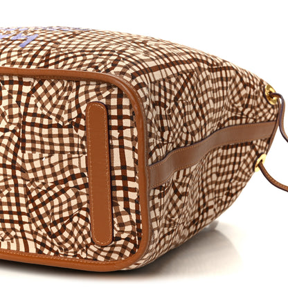 MCM Visetos Medium Liz Reversible Shopper Tote Cognac 17 of 17