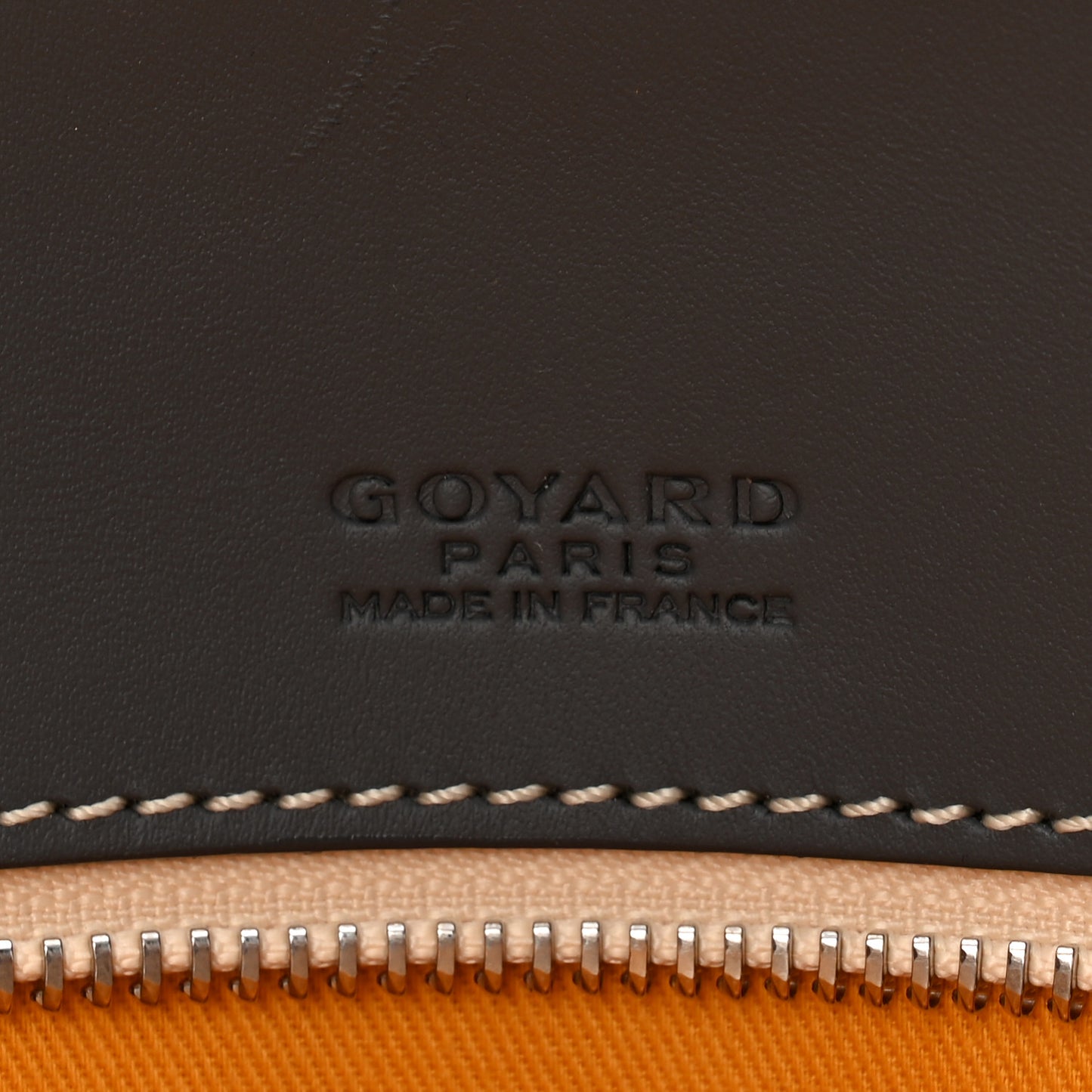 Goyardine Ambassade MM Briefcase Grey