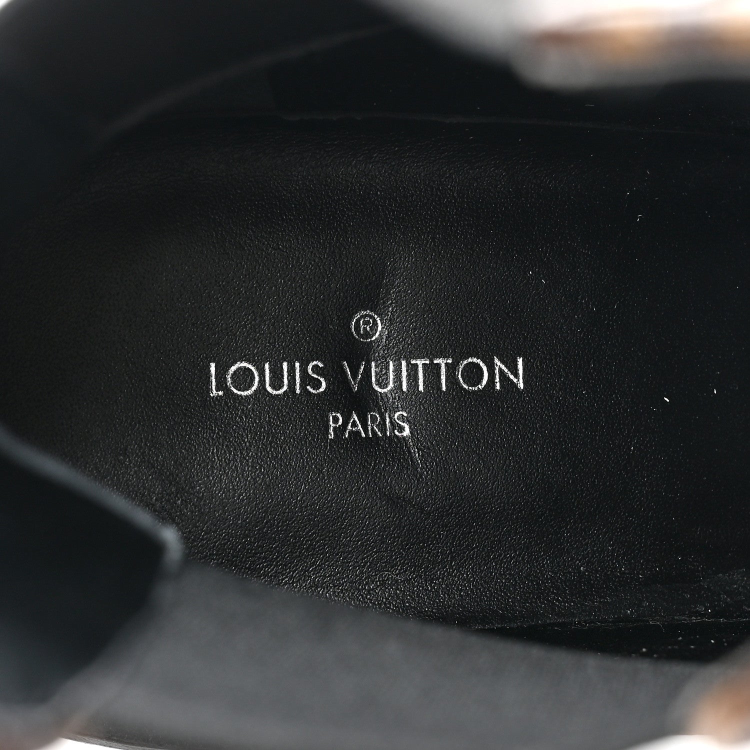 Louis Vuitton Patent Monogram LV Beaubourg Ankle Boots 37.5 Black 9 of 13