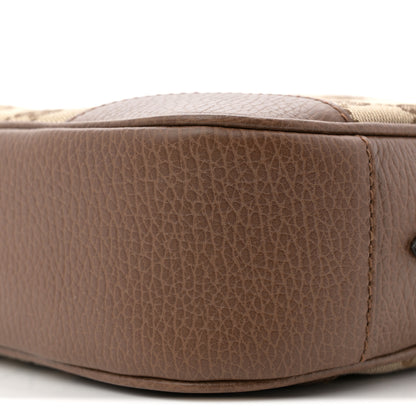 Gucci Monogram Mini Bree Messenger Bag Beige Tabacco 10 of 10