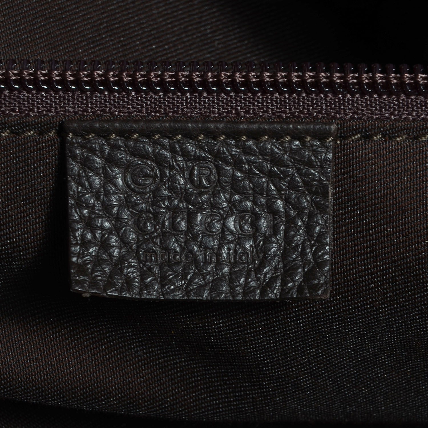 Gucci Nylon Monogram Large Carry On Duffle Dark Brown 6 of 7