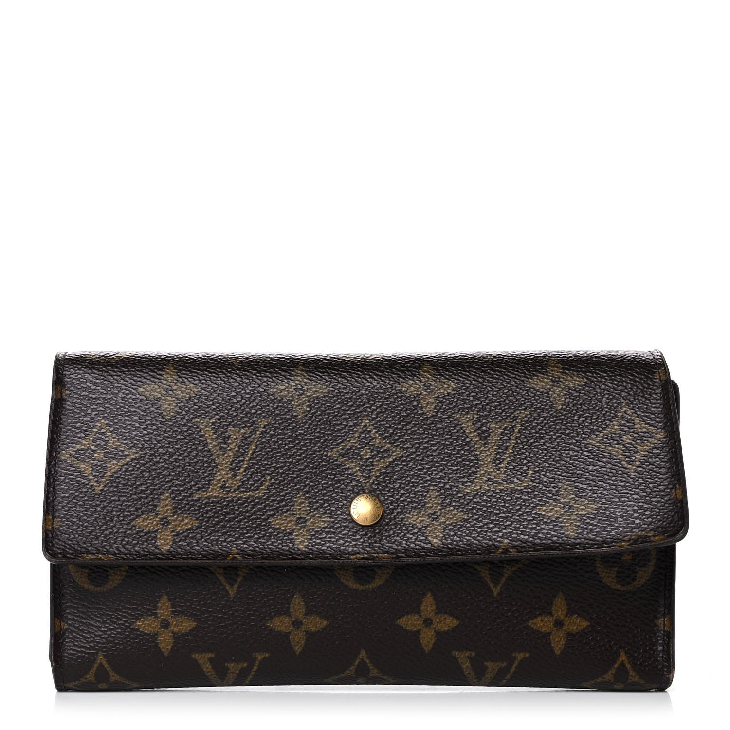 Louis Vuitton Monogram Porte Tresor International Wallet 1 of 9