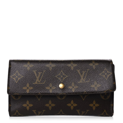 Louis Vuitton Monogram Porte Tresor International Wallet 1 of 9