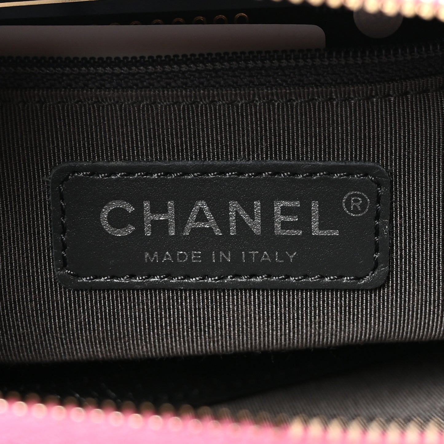 Aged Calfskin Chevron Quilted Small Gabrielle Hobo Dark Pink Navy