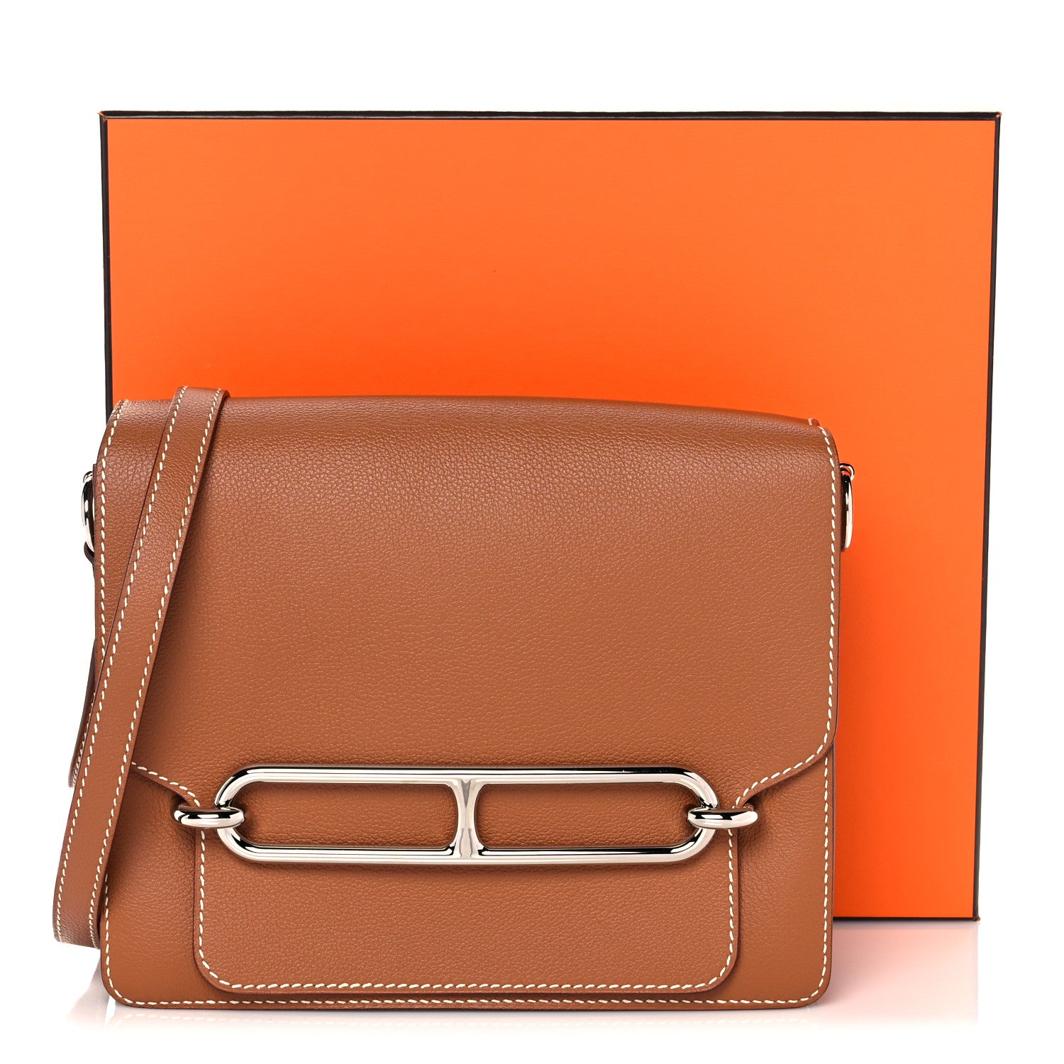 Hermes Evercolor Sac Roulis 23 Gold 9 of 9