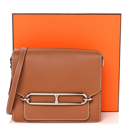 Hermes Evercolor Sac Roulis 23 Gold 9 of 9