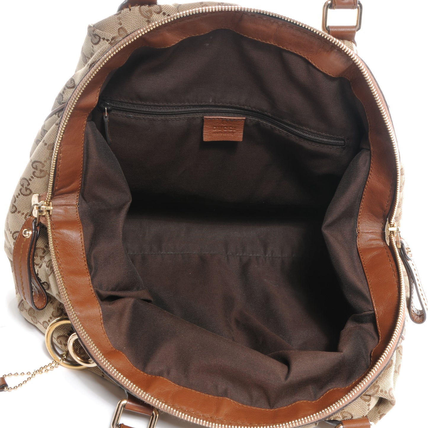 Monogram Medium Sukey Boston Light Brown