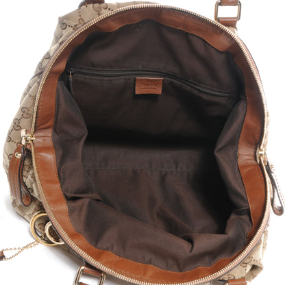 Gucci Monogram Medium Sukey Boston Light Brown 5 of 7