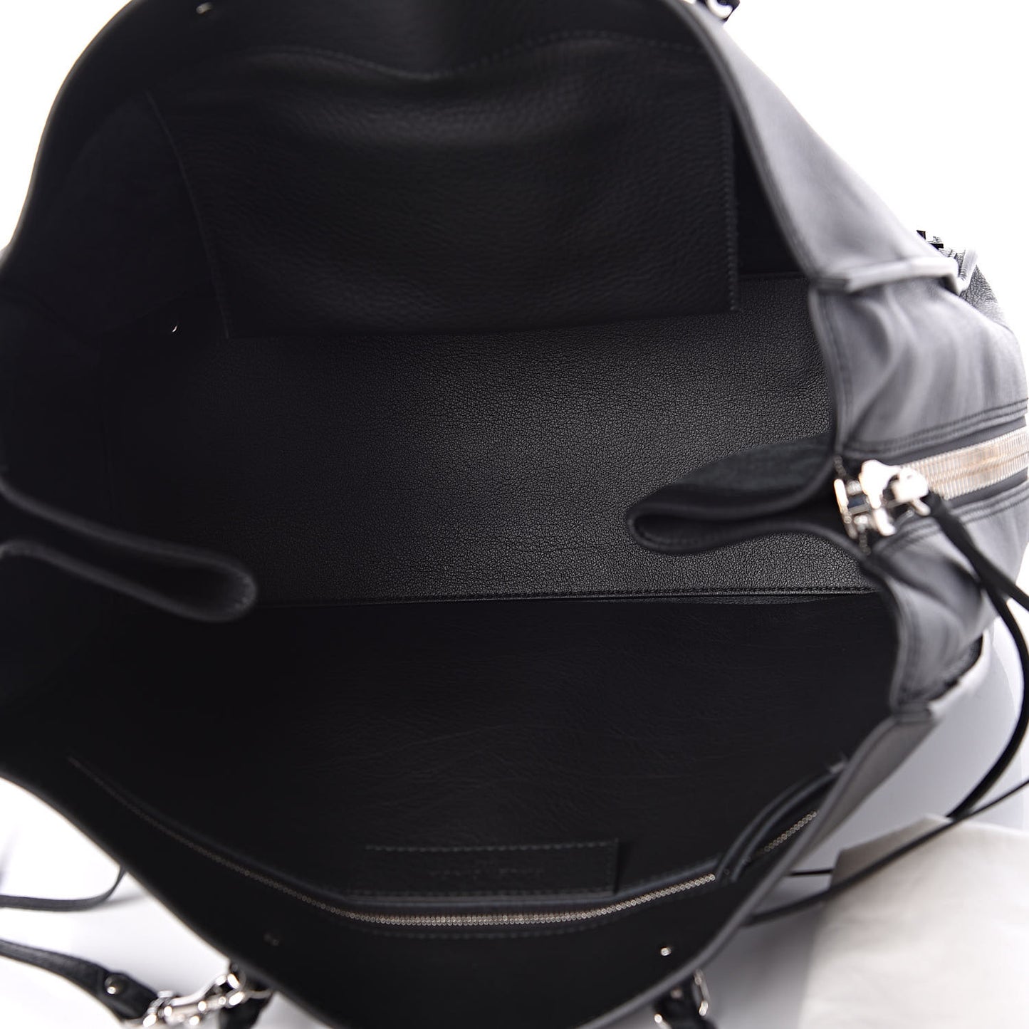 Veau Papier B4 Zip Around Tote Black