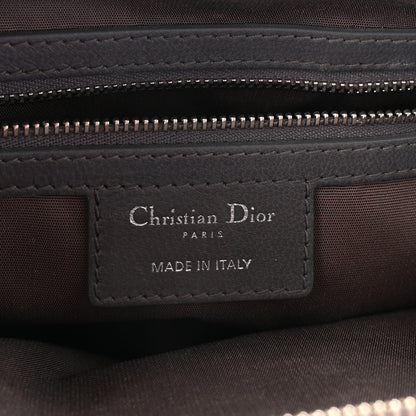 Christian Dior Lambskin Cannage Small Dior Soft Zipped Shopping Tote Grey 6 of 10