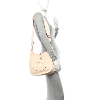 Hermes Taurillon Clemence Evelyne III PM Nata 2 of 10