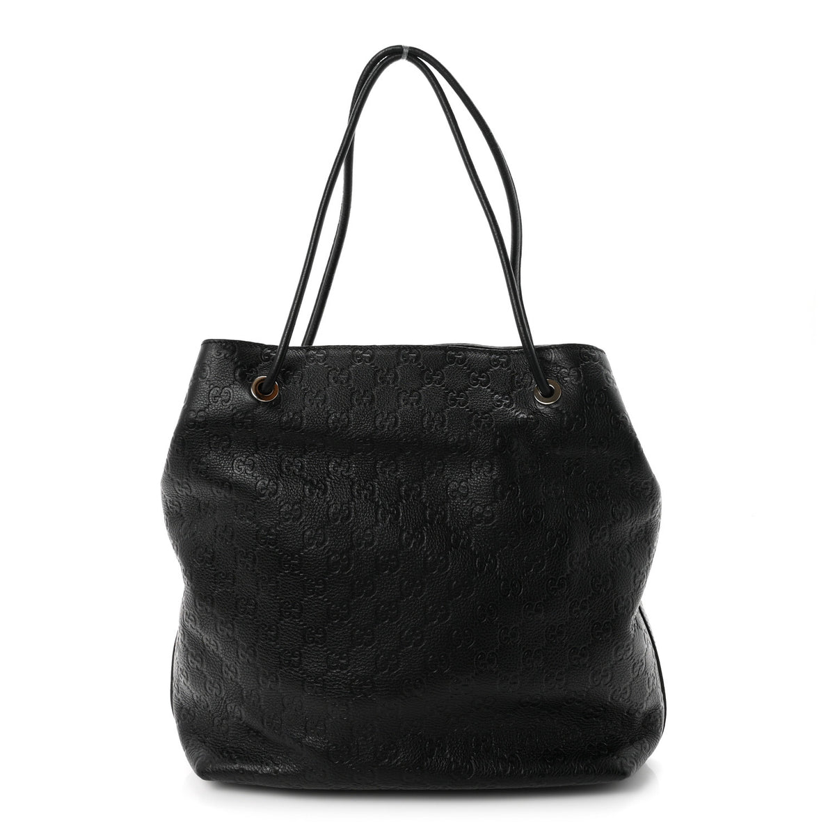 Gucci Guccissima Monogram Gifford Tote Black 1 of 10