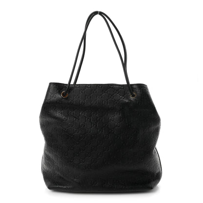 Gucci Guccissima Monogram Gifford Tote Black 1 of 10