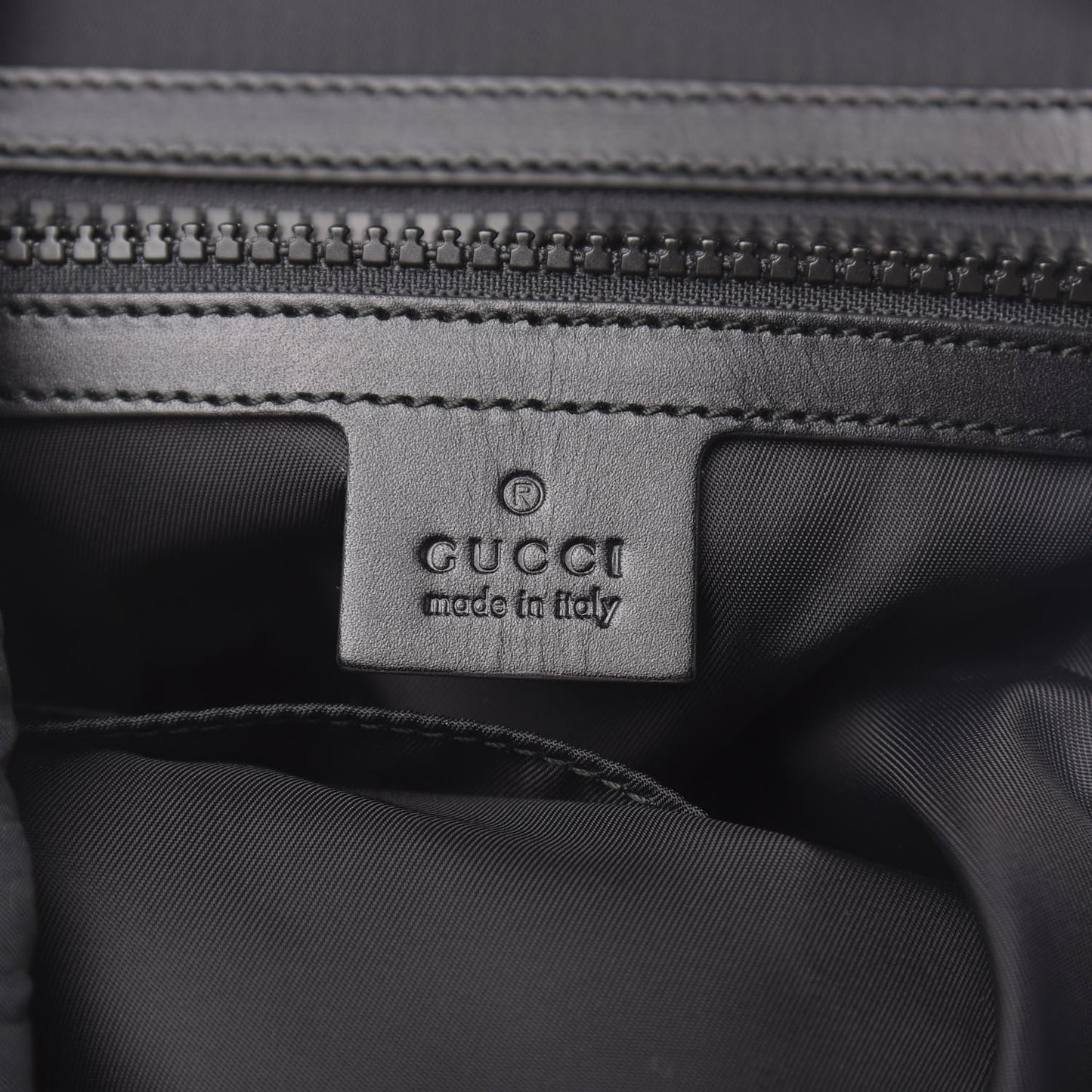 Velvet GG Monogram Web Medium Double Buckle Backpack Blue Beige Black