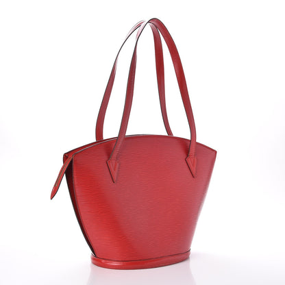 Louis Vuitton Epi Saint Jacques GM Castillan Red 3 of 11