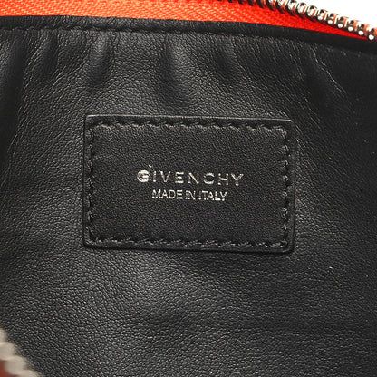 Givenchy Calfskin Zip Pouch Orange 6 of 10